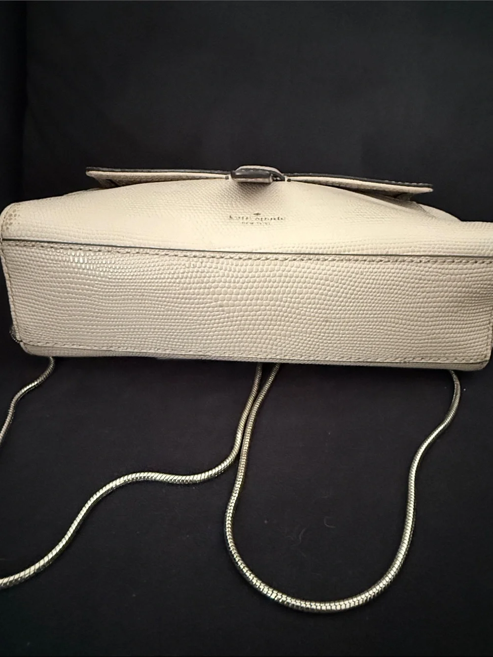 Kate spade Cream Crossbody Leather purse leather neutral daily collegiate small